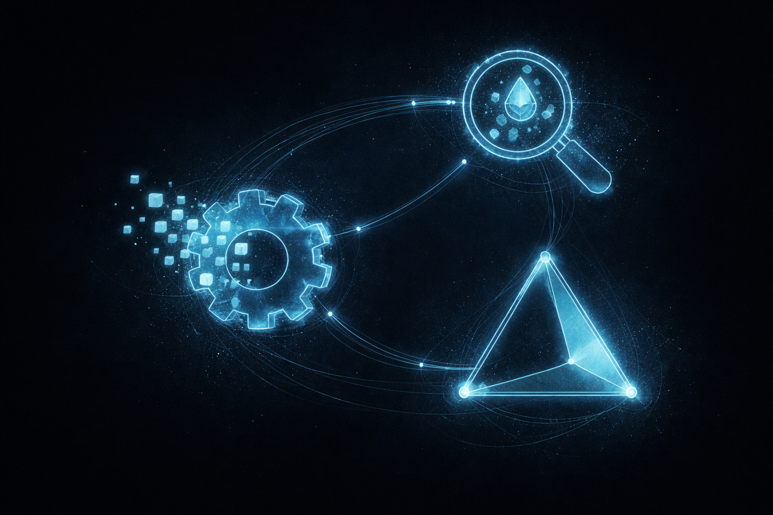 Rehydration, forkability, intent-compilation. The three concepts.