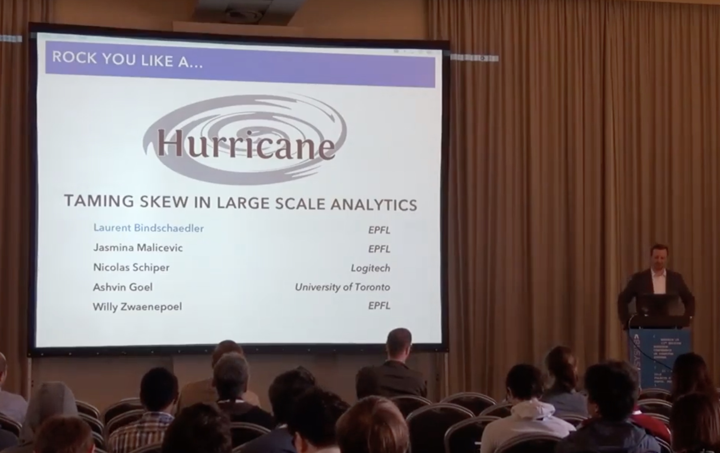 Hurricane: Kicking Skew Out of Analytics