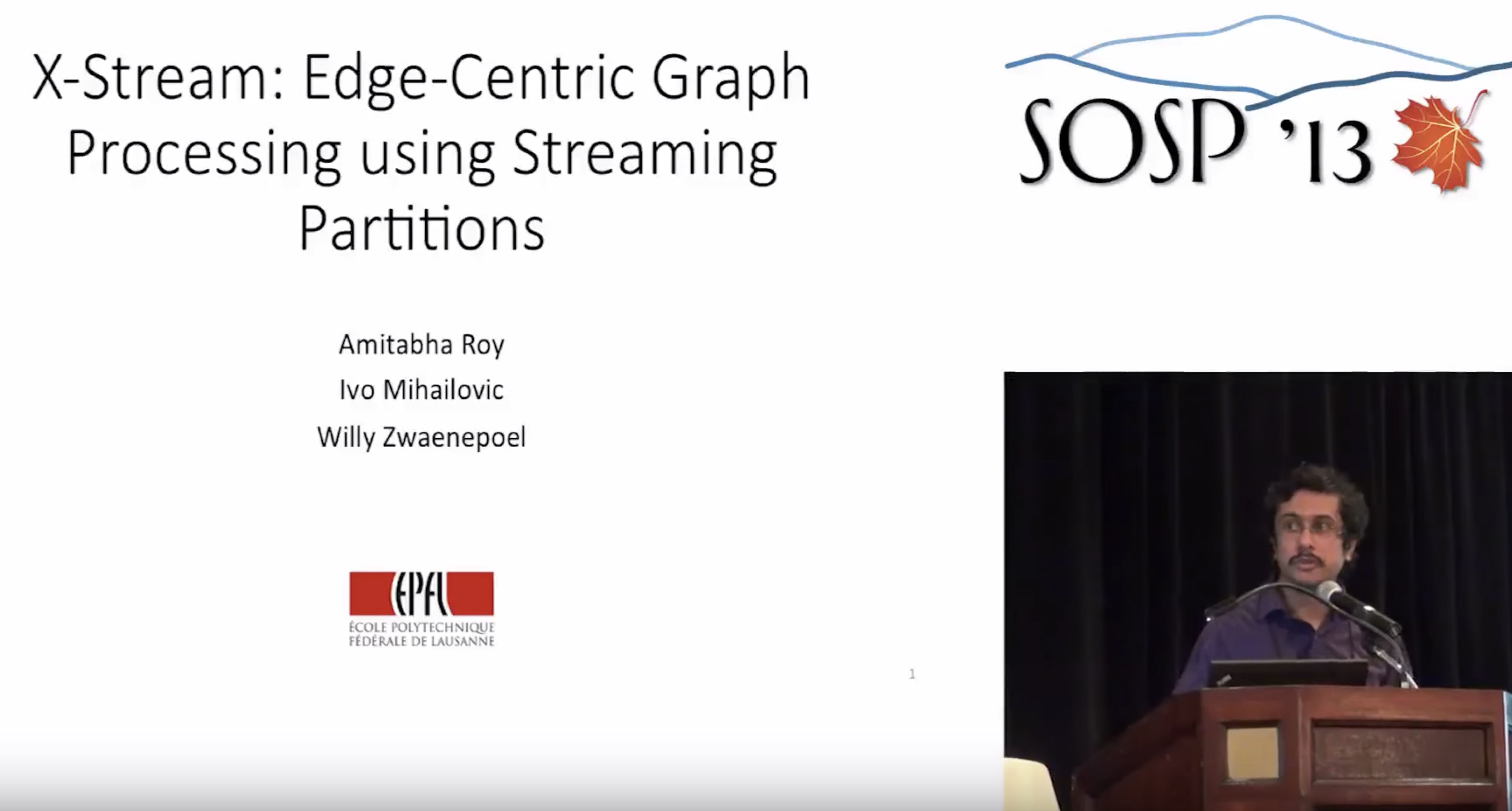 X-Stream: The Paper That Started It All